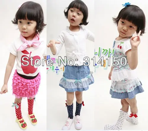 5 пар Детские хлопковые носки в горошек с бантом | Мать и ребенок