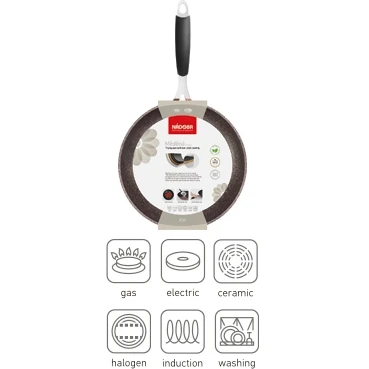 Grill pan with non-stick coating 26x26 cm NADOBA series MEDENA | Дом и сад