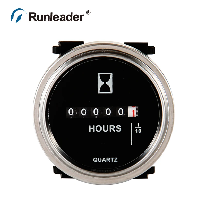 Runleader DC 6 80V круглый счетчик часов для вилочного погрузчика морской Мотокросс