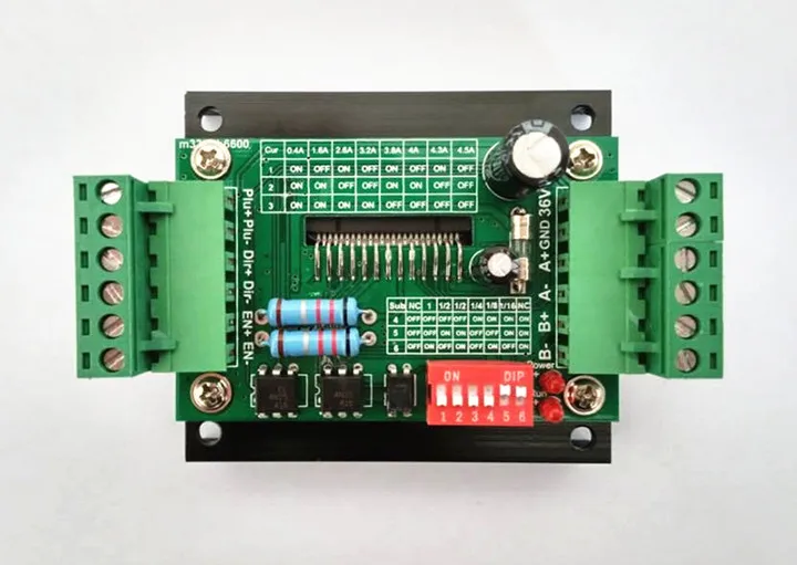 

Блок питания для шагового двигателя 12-36 в, 4 шт., TB6600, 4,5 А