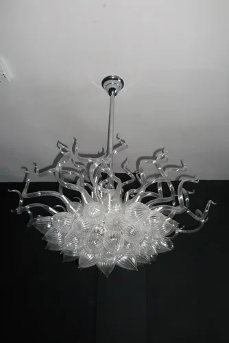 

Home Decoration Handmade Blown Glass Retractable Ceiling Light