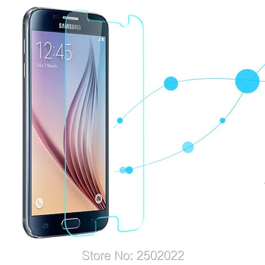 Защитная пленка для экрана samsung s6 HD защитная из закаленного стекла толщиной 0 3 мм