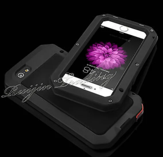 Роскошные IPX3 телефона чехол для iPhone 5 5S SE 6 6splus 7 плюс ударопрочный