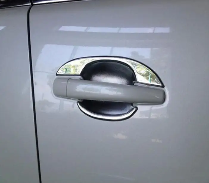 Для peugeot 3008 2010 2011 2012 2013 ABS хромированные дверные Чаша отделка