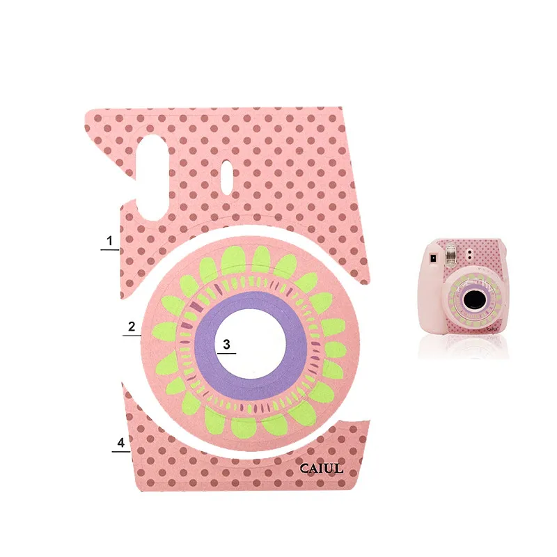 Fuji Fujifilm Instax Mini 7s 8 аксессуары для камеры кожаный чехол для сумки фото наклейки hello kitty зеркало для съемки селфи объектив крупным планом