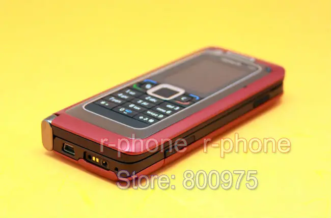 NOKIA E90 мобильный телефон 3g gps Wifi 3.2MP Bluetooth смартфон красный и подарок
