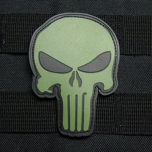 SEAL TEAM 6 череп Morale 3D ПВХ патч PB516