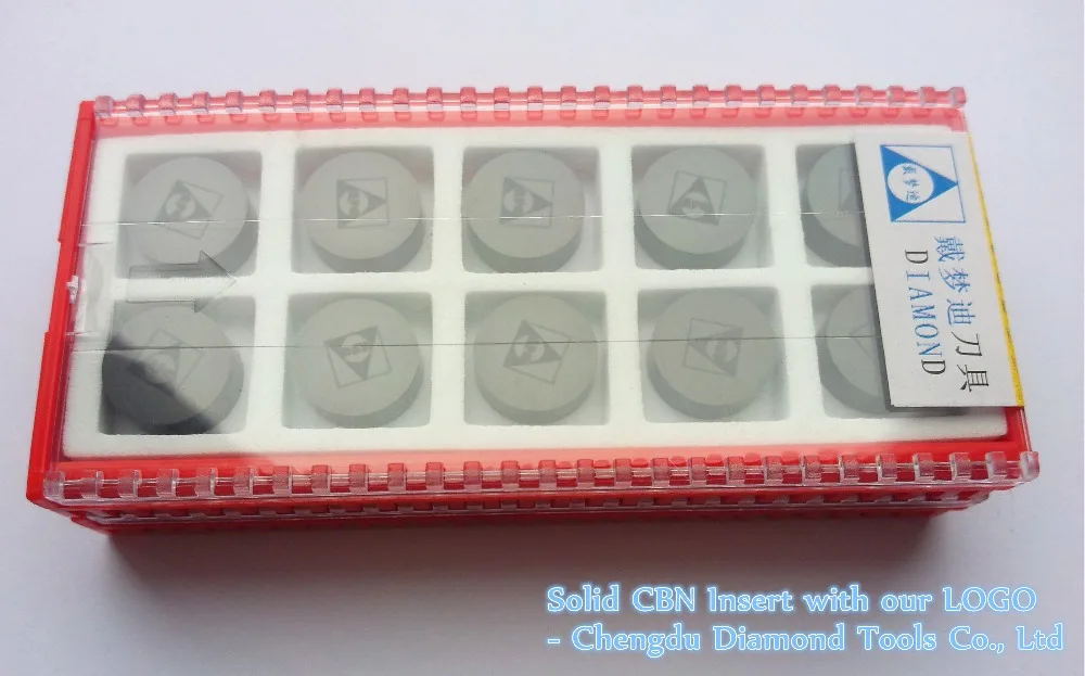 Круглые вставки RNMN12 из КБН твердые | Инструменты