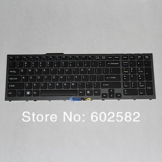 Черная клавиатура для ноутбука для SONY VAIO VPCF11, VPCF12, VPCF13-148781211,148781111