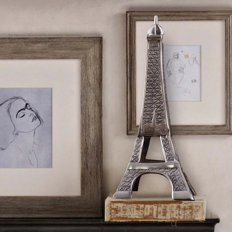 Европейский деревенский стиль ретро ручная работа железная Эйфелева башня