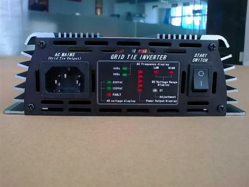 Сетки галстук инвертора 500 W DC22 60V к переменному току 120 V микро с сеточным