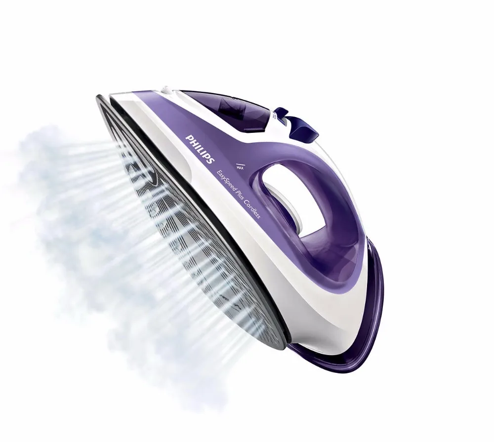 Philips Easyspeed plus cordless Беспроводной паровой утюг Подача пара 35 г/мин удар 150г