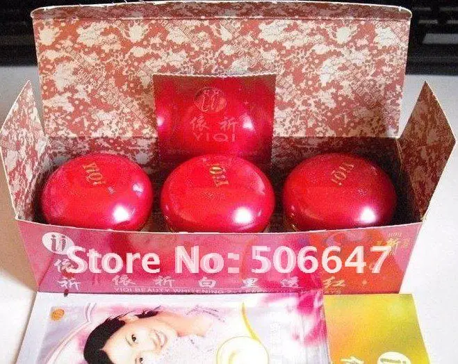 4 компл.$80 Yiqi Красота отбеливание красный корпус ABC+ Cleanser набор