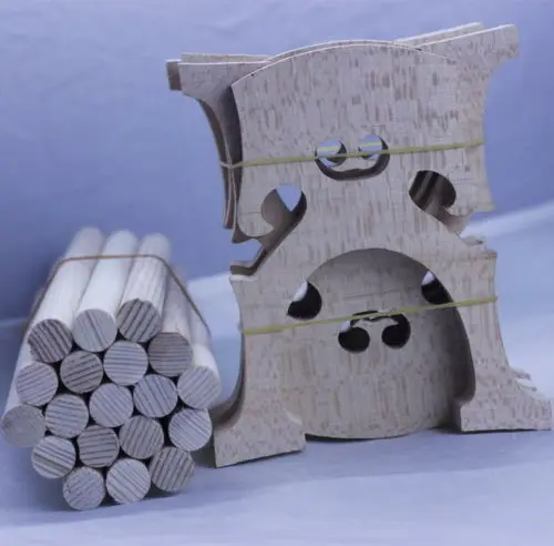 5 шт. цельное кленовое дерево Бельгия 4/4 Виолончель мост и саундпост