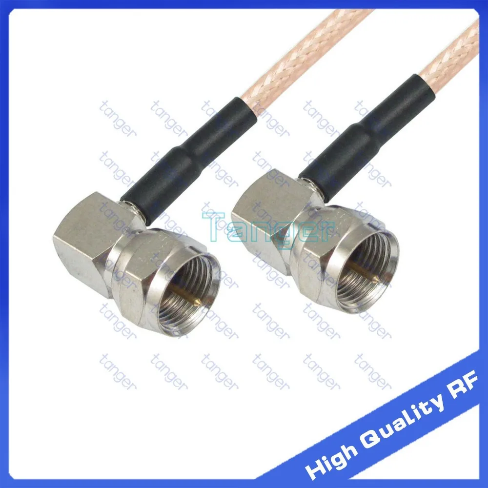 6 дюймовый F мужской прямоугольный к со стандартным коаксиальным радиочастотным