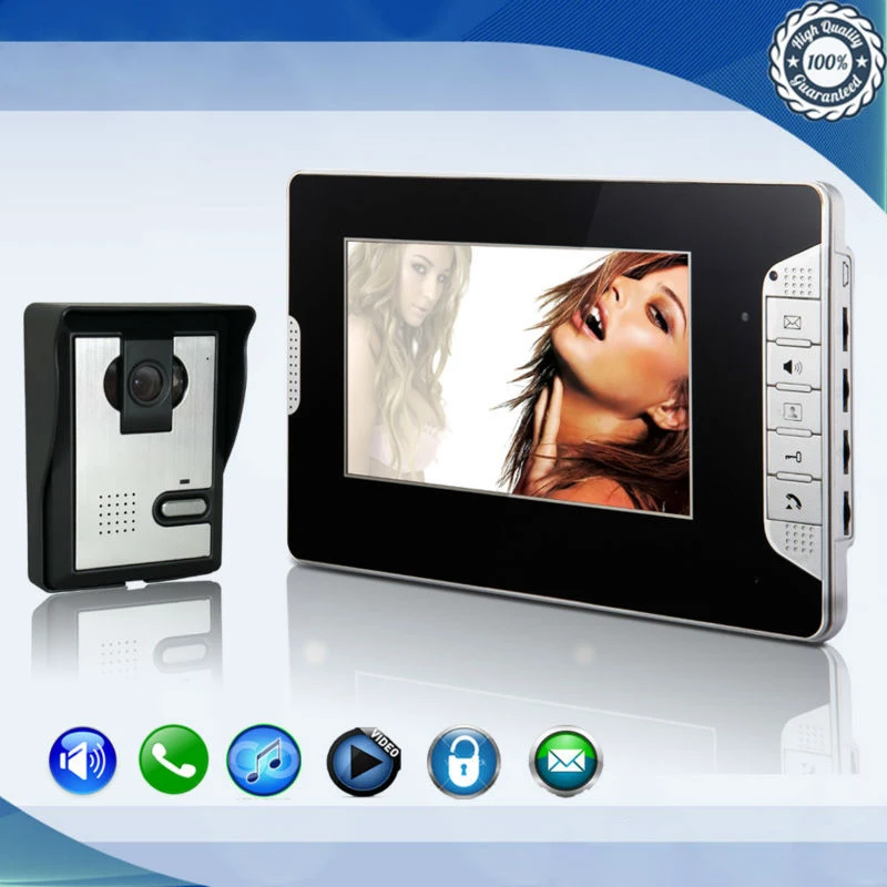 

High Quality Professional Smart Home 7 inch Screen Touch Video Intercom Phone,One to One Video Doorphone Kit Configuration D72b
