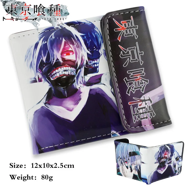 Короткий кошелек из искусственной кожи Tokyo Ghoul аниме Kaneki Ken Kirishima Touka Ayato Type B|wallet