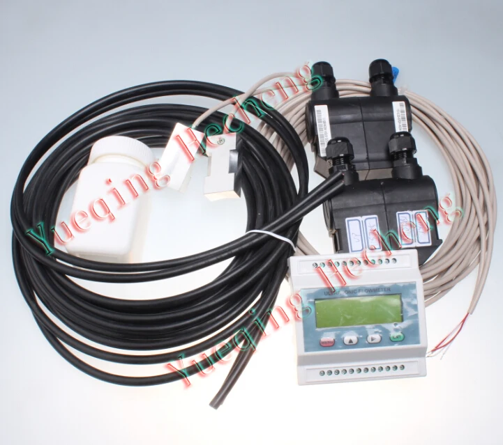 

TDS100M+M2H*2+PT100 Ultrasonic Flow Heat Module Flowmeter Temperature Test