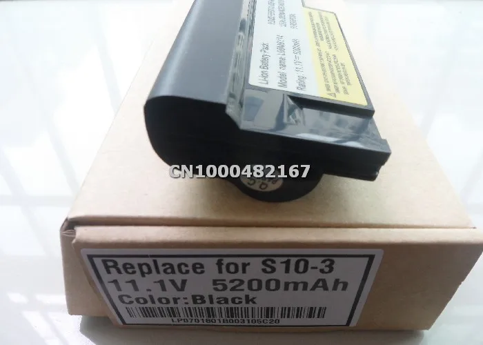 4400 мАч 11,1 В ноутбук аккумулятор для Lenovo IdeaPad S100 S10-3 S205 S110 U160 S100c S205s U165 L09S6Y14 L09M6Y14 6 ячеек