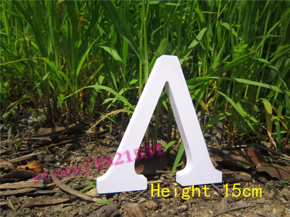 Алфавит с греческими буквами высотой 15 см домашний декор толстые деревянные