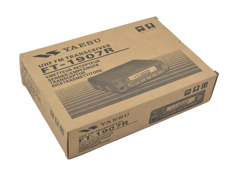 Yaesu 1900R/E Yaesu Автомобильная радиостанция 1907R 55 ватт 200CH UHF FM Мобильный приемопередатчик/Мобильное радио/CB радиостанция
