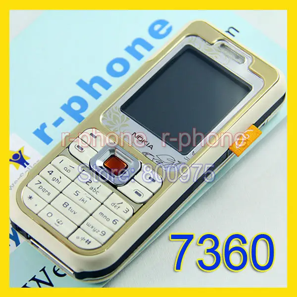 Отремонтированный Мобильный телефон NOKIA 6700c 6700 классический мобильный телефон Золотой 3G GSM разблокированный и русская клавиатура