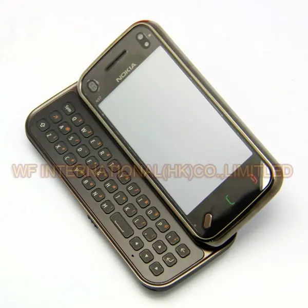 Nokia N97 мини мобильный телефон разблокированный 5MP 3g wifi gps Bluetooth QWERTY клавиатура 3," сенсорный экран и черный