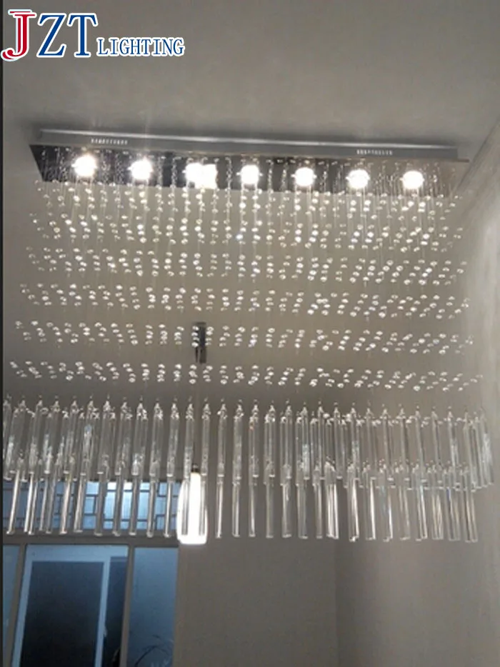 М Освещение Современная мода прямоугольник подчеркивает перегородку лампы