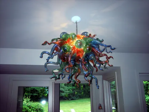 Новый дизайн роскошное художественное украшение для дома красочная ручная