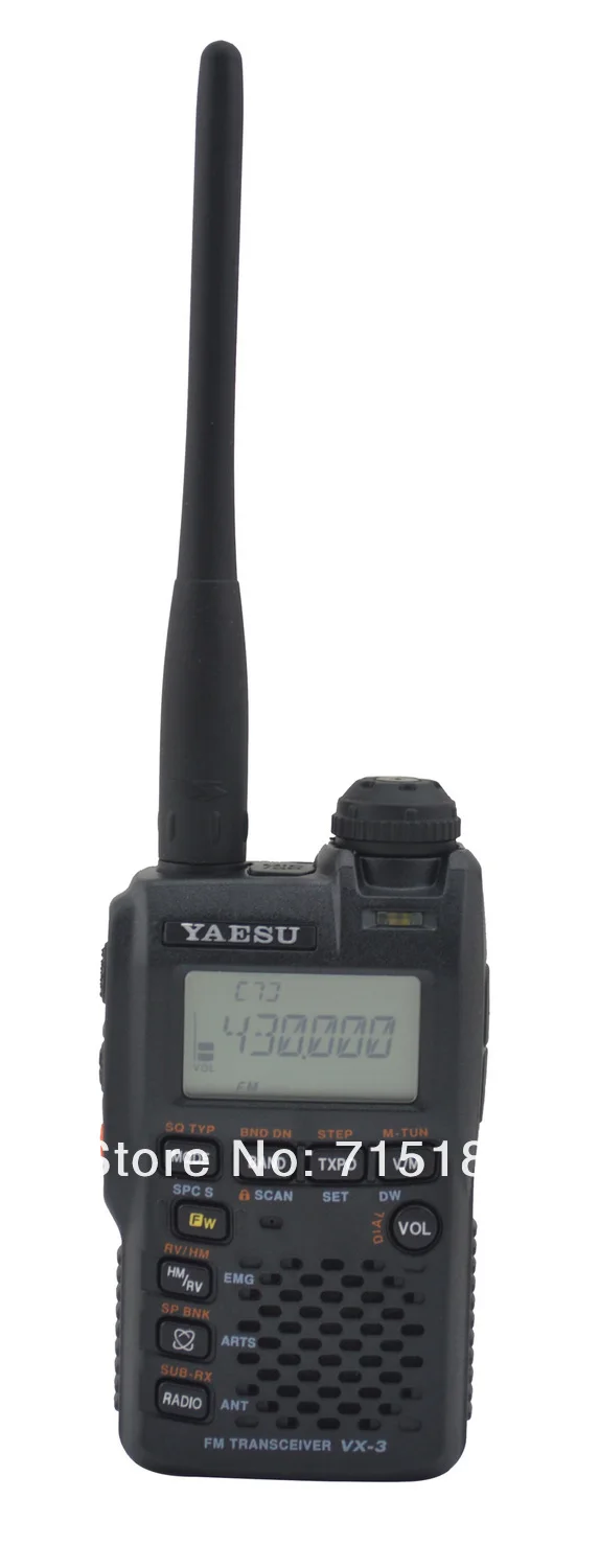 Yaesu VX-3R радио ультра-компактный Двухдиапазонный портативный fm-приемопередатчик/двухстороннее радио/yaesu interphone