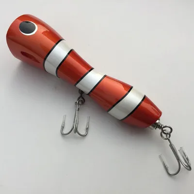 Lurekiller бренд океан popping Gt popper GT25 150 г 19 см деревянная приманка игра приманка для морской рыбалки приманка - Цвет: Цвет: желтый
