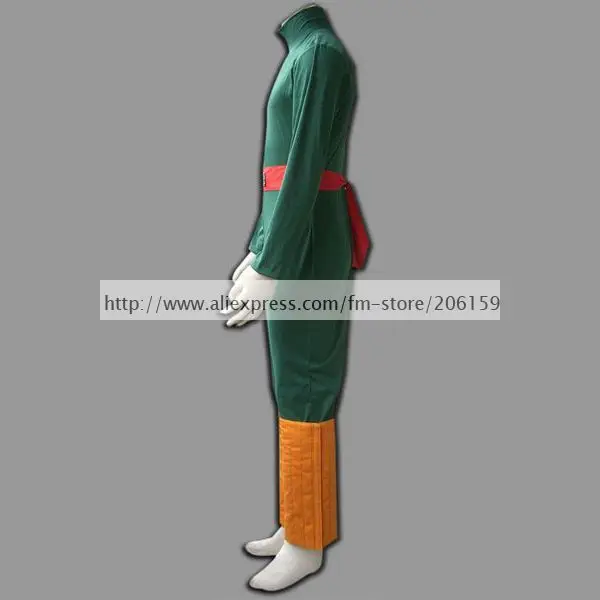 Косплэй костюм героя аниме «Наруто Ураганные Хроники Rock Lee Хэллоуин для рождественской вечеринки Форма платье Для Мужчин's Платье для косплея