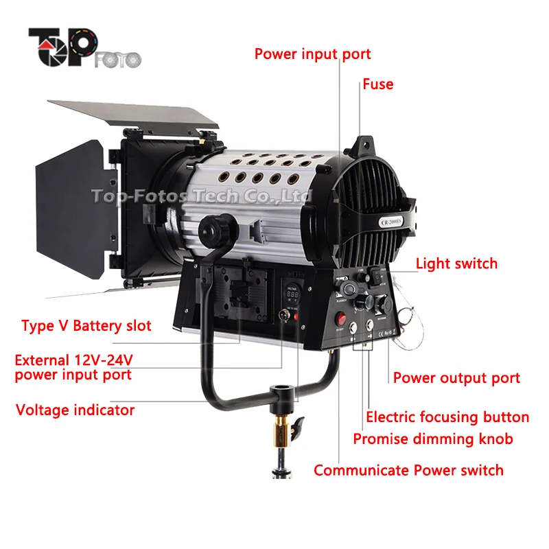 Беспроводная Светодиодная лампа 200 Вт удаленный светильник с V-образным