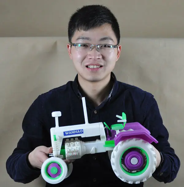 WANHAO Дубликатор 4S wanhao DIY комплект 3d принтер, металлическая рамка, высокая точность, многоцветный материал reprap комплект с двойным Экструдером