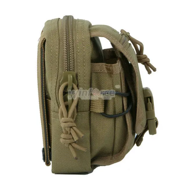 Ремень для тактического снаряжения WINFORCE/WW-04 M2 поясная Сумка MOLLE/ CORDURA/гарантированное качество Военная и поясная сумка для туризма