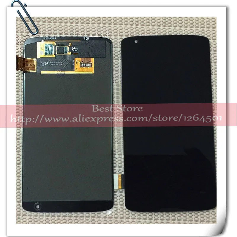 5 шт./лот новый черный оригинальный для ZTE axon 155 мини B2015 жк дисплей сенсорный экран