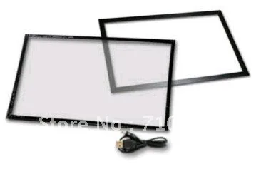 DefiLabs 10 real touch points 32" Infrared Touch Screen frame 16:9 format Dust and water proofing anti-vandal | Компьютеры и офис