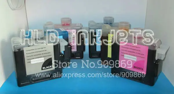 X6PCS BCI-1411 BCI1411 краски базы картридж с чернилами для W8400 W8200 W7200 широкоформатный принтер
