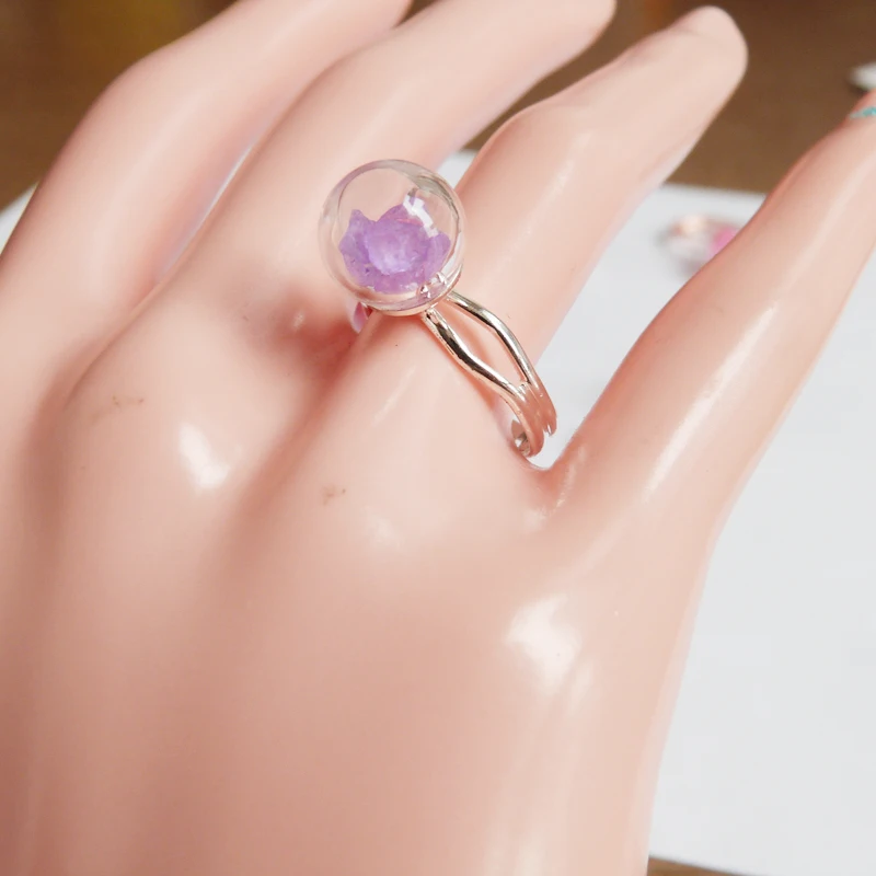 10 комплектов мм прозрачная круглая стеклянная бутылка и регулируемое основание