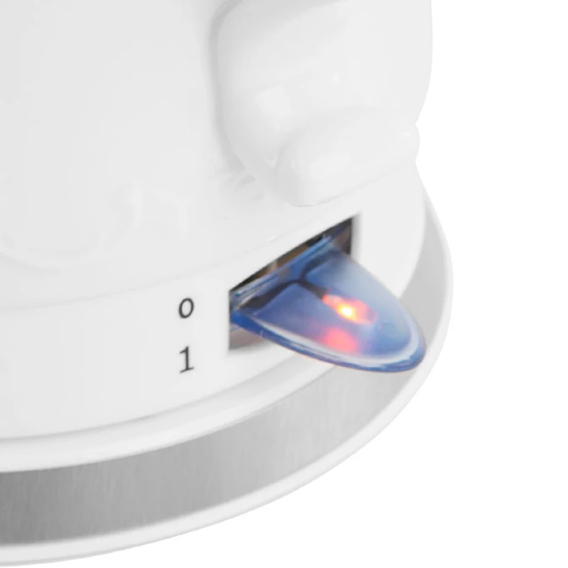 Электрический керамический чайник DELTA DL 1236 Объем 1.5л Мощность 1500 Вт защита при