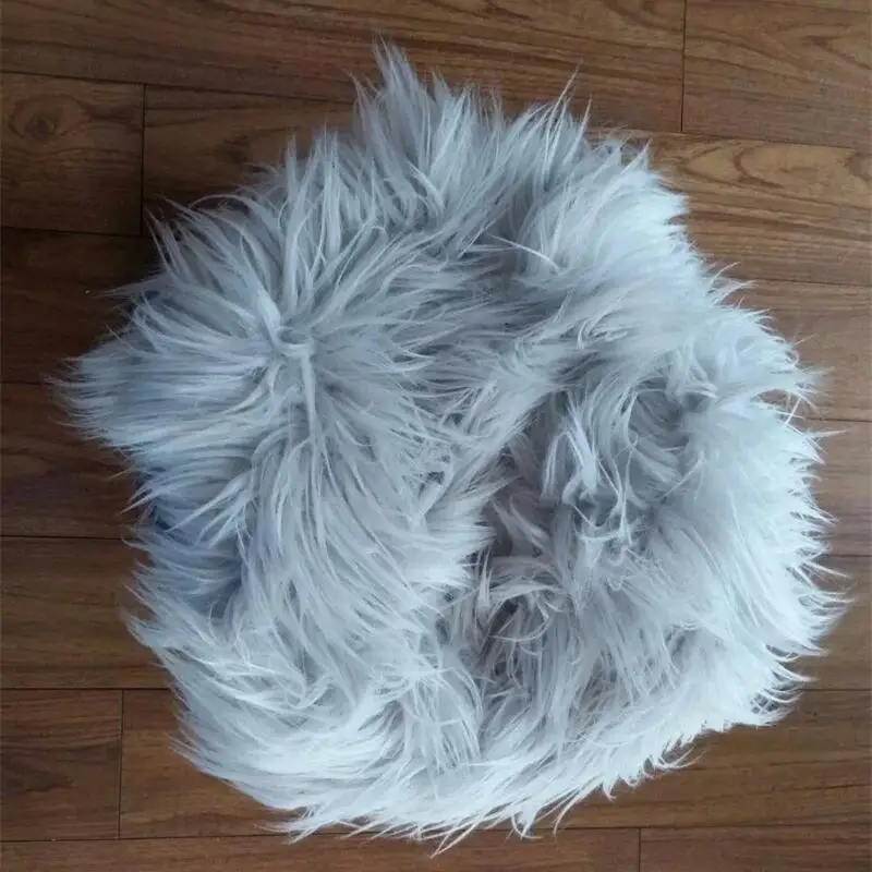 Горячая Распродажа Новорожденный ребенок искусственный мех Одеяло для