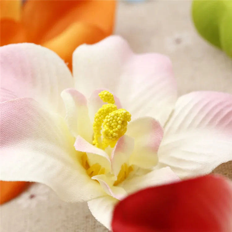 3 шт./пакет 6 см фиолетовые цветы DIY аксессуары для украшения дома свадебные ткани