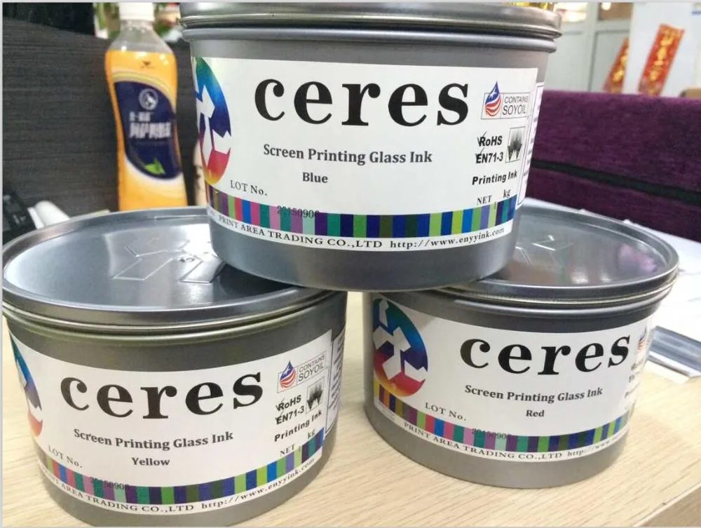 Сухие ультрафиолетовые чернила для трафаретной печати них нелегко выцветать то