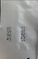 Ручной пластиковый пакет/бумага/карта/этикетки/дата производства/Срок годности/Пакетная печатная машина
