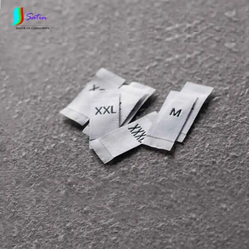 Cloth Garment Size Labels/Flag Labels/Clothing Woven Tags White Or Black background Label XS/S/L/M/XL/XXL/XXXL/4XL S0047H | Дом и сад