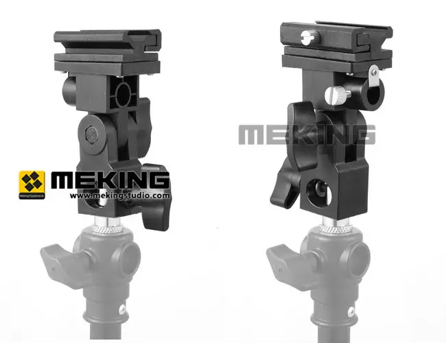 Meking Flash Hot Shoe Speedlite крепление для зонта держатель Поворотный Светильник Кронштейн B для триггера Горячий башмак вспышка