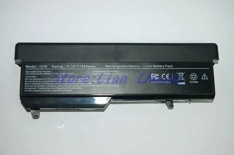 JIGU 9 ячейки ноутбуков Батарея для Dell Vostro 1310 1320 1510 1520 2510 для Dell N950C T114C U661H 9 ячеек