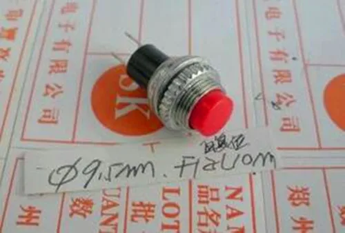 Бесплатная Доставка! 5 шт. DS314 самонастройка без замка/отверстия 10 мм кнопочный