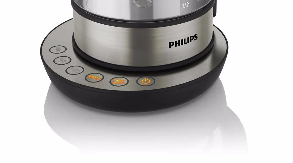 Philips Avance Collection Стеклянный чайник 1 7 литра 2200 Вт Регулятор нагрева HD9382 / 20 | Бытовая