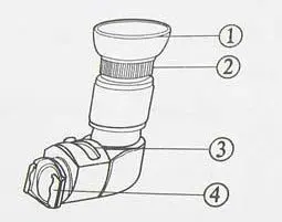 Чайка iii типа 3.3x Right Angle Finder для Canon Nikon Olympus